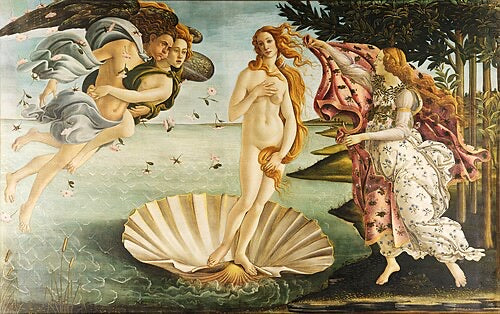 SANDRO BOTTICELLI’S BIRTH OF VENUS