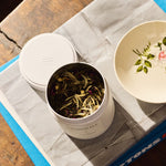 Forgrave 004 Avant Garden white tea blend with jasmine – Medium Caddy lifestyle detail