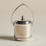 Art Nouveau Tea Strainer Set — Pierced Cup Form