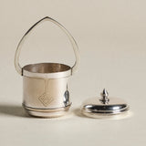 Art Nouveau Tea Strainer Set — Pierced Cup Form