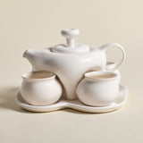 Peter Saenger Nesting Tea Set — Porcelain with Tray