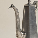 Reed & Barton Pewter Teapot — Faceted Hexagonal