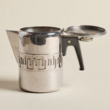 Stainless Room Service Set — Eight-Piece with Tray