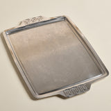 Stainless Room Service Set — Eight-Piece with Tray