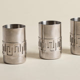 Stainless Room Service Set — Eight-Piece with Tray